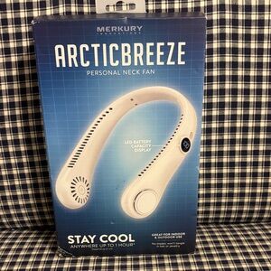 Merkury Innovations Arctic Breeze Personal Neck Fan - White